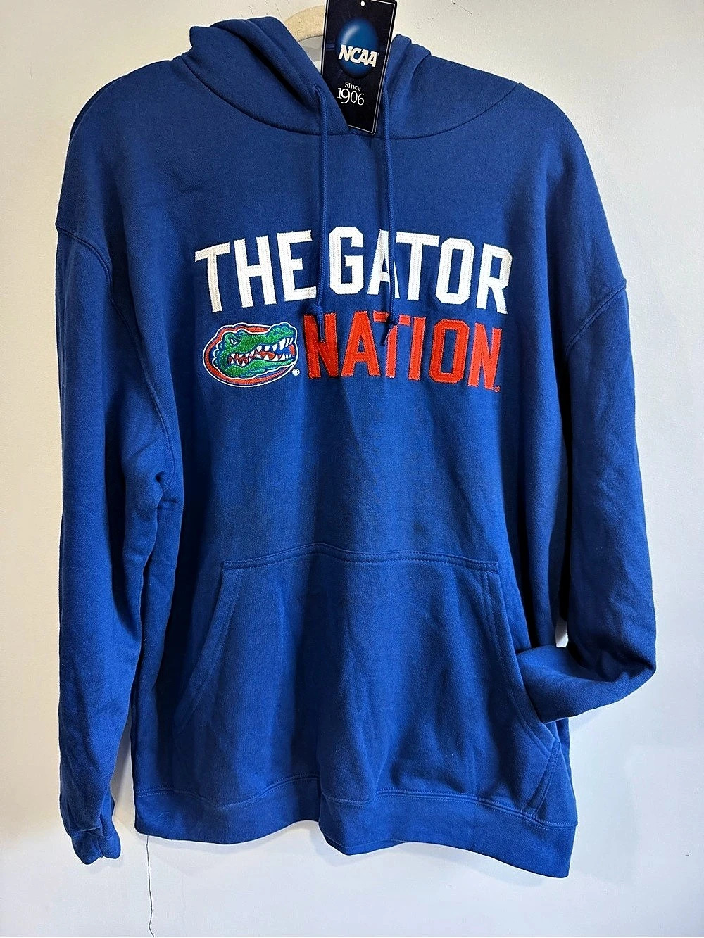NCAA Florida Gators The Gator Nation Hoodie Blue & Orange XL